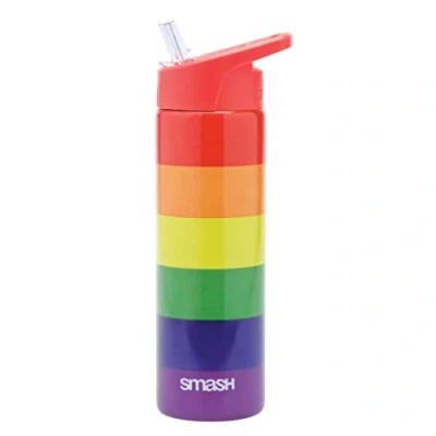 Image of Smash Drink Flask/Bottle, Stainless Steel, Rainbow, 750ml
