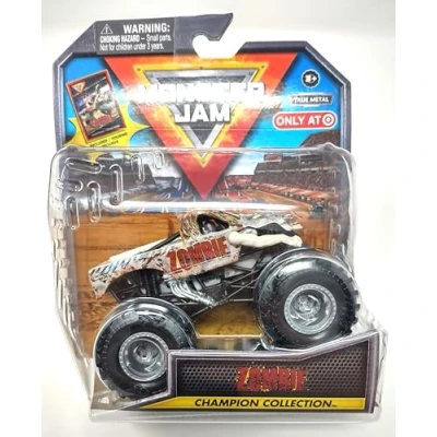 Image of Monster Jam Stadium Series Championship Collection Truck 1:64 Scale, Comes with Collectible Trading Card (Zombie)