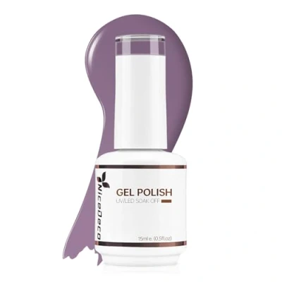 Image of Nicedeco Gel Nail Polish, 15ml UV/LED Soak Off Polish Art Manicure Pedicure, Salon &amp; Home Use Long Lasting Easy to Apply 259