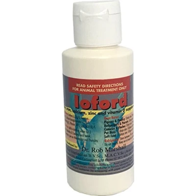 Image of Dr Rob Marshall Ioford 100ml Bird Iodine Calcium Iron Multi Vitamins Supplement for All Birds Finches Canaries Budgies Pigeons Poultry