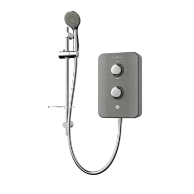 Image of Gainsborough GSDTG85 GB Slim Duo 8.5KW Titanium Grey Shower
