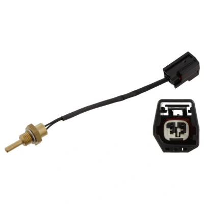 Image of 9125463 Coolant Temperature Sensor FEBI BILSTEIN 28611 with seal ring VOLVO: V40 Estate, V70 2, XC70 I Cross Country