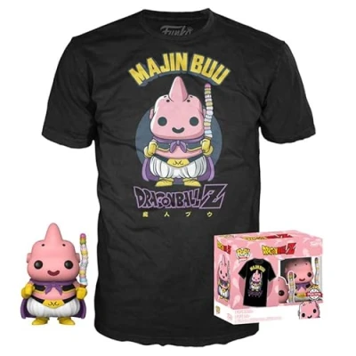 Image of Funko Dragon Ball Z Booble Head POP N xx Buu Avec Glace + T Shirt (L)