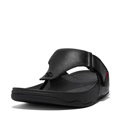 Image of Fitflop Trakk II Men&#039;s Open Toe Sandals, Black (All 090), 10 UK (44 EU)