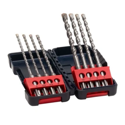 Image of Bosch 2607019904 SDS+ Drill Bit Set in Tough Box (8 Piece)
