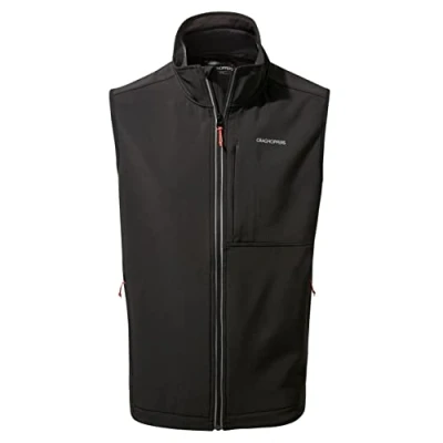 Image of Craghoppers Mens Altis Vest Sleeveless High Neck Black XXL