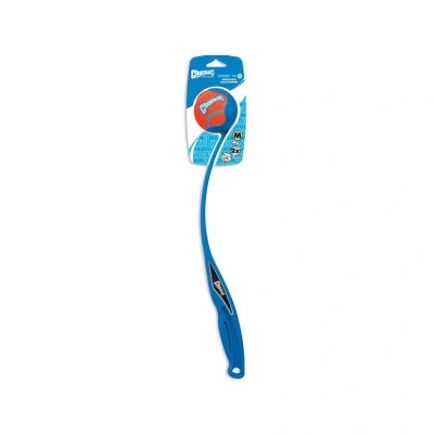 Image of Chuckit! Sport Dog Ball Launcher Fetch Toy Thrower With Medium Tennis Ball, Medium, 46cm