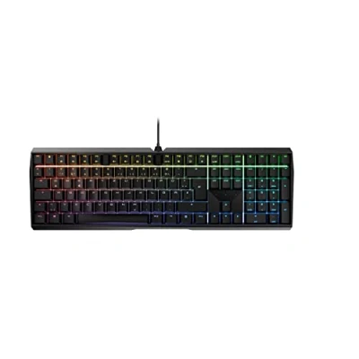 Image of CHERRY MX BOARD 3.0 S, Mechanical Gaming Keyboard with Cable, German Layout (QWERTZ), Robust Aluminium Housing, RGB Lighting, SILENT RED Switches, Black