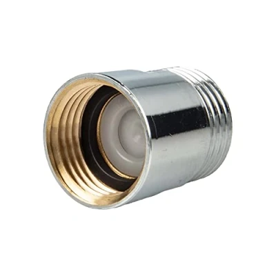 Image of Tecuro Backflow Preventer Mounted Bath Tub And Shower Valves, 1/2 Inch Chrome Plated