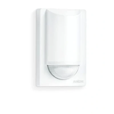 Image of Steinel PIR Motion Detector IS 2180 2 White, 180 Sensor, 1000 W, Sneak By Protection, Twilight Switch