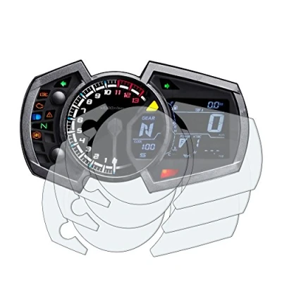 Image of Kawasaki Z1000SX 2017+ Dashboard Screen Protectors: 3 x Ultra Clear