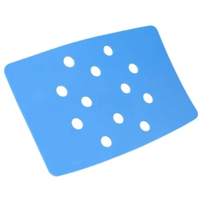 Image of Tissting Shower Chair Cushion Waterproof and Slip Resistant Pad with Many Water Outlet Holes Durable Soft Foam Bath Stool Seat Mat for Benches Chairs