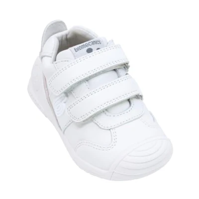 Image of Biomecanics BIOGATEO SPORT boys&#039;s Children&#039;s Shoes (Trainers) in White