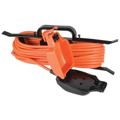 Image of Mercury Weatherproof Outdoor 1 Gang Extension Cable 5 Metre