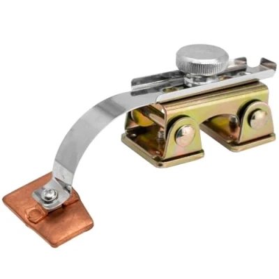 Image of Hole Plug Magnet, Hands Free Weld, Pivoting Magnetic V Pad Base, Spring Loaded Arm, Heat Dissipating Copper Pad, Length: 5.5&quot;, AGK320, Strong Hand Tools