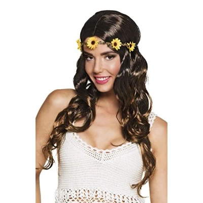 Image of Boland 85826 Joy Wig with Headband, Brown, One Size