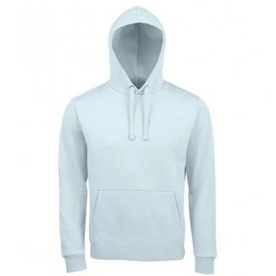 Image of SOLS Unisex Adults Spencer Hooded Sweatshirt (Heather Denim) Multicolour Size 2XL