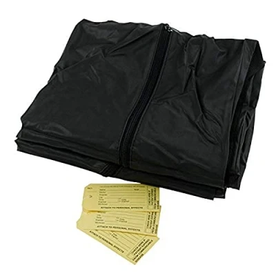 Image of BasicMecicalSupply Single Disposable Polyvinyl Chloride Bag Black PVC