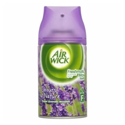 Image of Air Wick Freshmatic Max Automatic Spray Refill Colours of Nature Purple Lavender Meadow 1 x 250ml