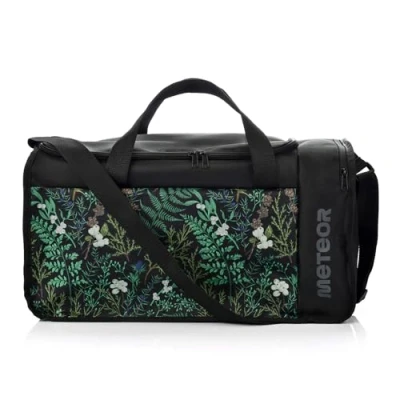 Image of Sports Bag Gym Holdall Men Women Duffel Shoulder Fitness Swimming Pool Travel Holiday Strap Cabin Luggage Weekender Overnight Camping Small 20L Large 40L