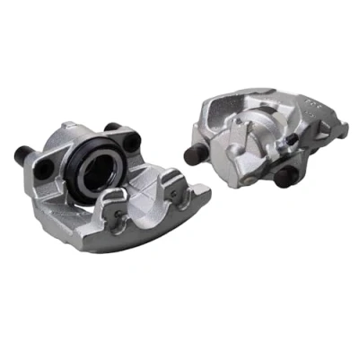 Image of 410010303R Brake caliper HELLA 8AN 355 799 171 Grey Cast Iron without holder RENAULT: Captur, MEGANE 3, 3 Coupe, DACIA: Duster Off Road