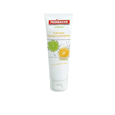 Image of Fußcreme Orange Lemongrass 125ml Orangenöl und Öl PediBaehr, 125 ml