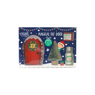 Image of YöL Magical Christmas Elf Door Pixie Fairy Festive Decoration Santa Helper Kit