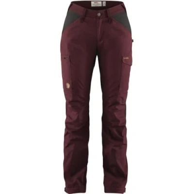 Image of Fjallraven 89829 614 Kaipak Trousers Curved W/Kaipak W Pants Women&#039;s Patina Green Size 40