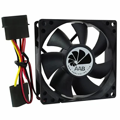 Image of AABCOOLING Fan 8 Economy Series 80mm PC Fan, CPU 8cm Air Intake Case Cooling 12V, Cooler, 25 dB(A), 40 CFM, 2600 RPM