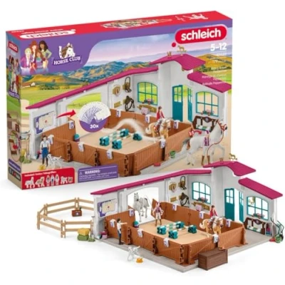 Image of schleich 42639 Riding Arena Peppertree, from 5 years, HORSE CLUB Playset, 179 pieces
