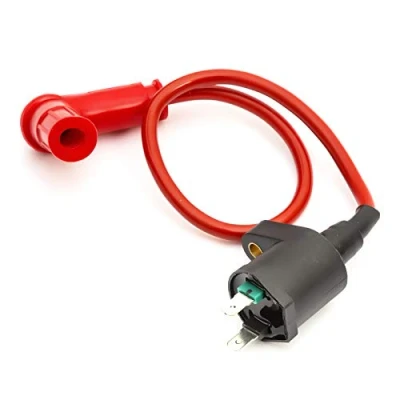 Image of Performance Pitbike Racing Ignition Coil HT Lead 125cc 140cc Pit Dirt Bike