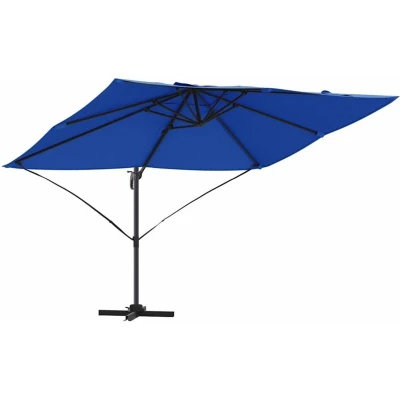 Image of vidaXL Azure Blue Cantilever Umbrella