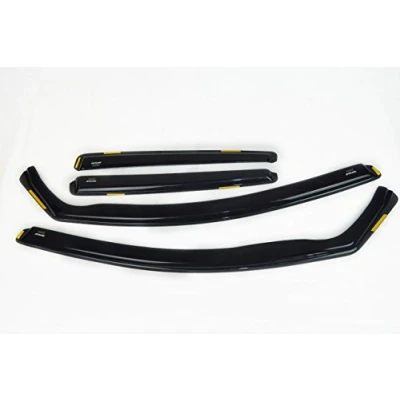 Image of Ispeed Wind Deflectors For MERCEDES M Class ML W164 5 doors 2005 2011 4pc Tinted