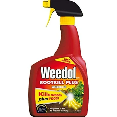 Image of Weedol Rootkill PLUS Weedkiller Spray Gun, Kills Weeds Roots!