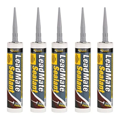 Image of Everbuild 5 X Lead Mate Sealant 310 ml Grey