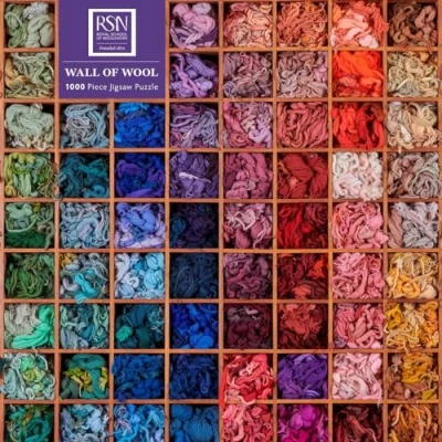 Image of Adult Jigsaw Puzzle: Royal School of Needlework: Wall Wool: 1000 Piece Puzzles