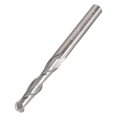 Image of Trend CNC Bullnose Spiral Up Cut Router Cutter, 6mm Shank, Diameter &amp; 32mm Length, Solid Tungsten Carbide, CNC/305X6STC