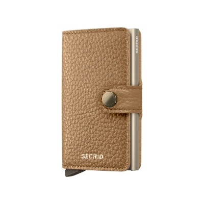 Image of Secrid Miniwallet Pebble Cappuccino Free engraving