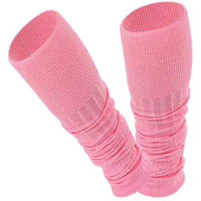 Image of TODO Cotton Women&#039;s Leg Warmers leggings for everyday, dance, sports (Pink)
