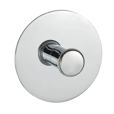 Image of WENKO 18767100 Turbo Loc® wall hook fixing without drilling, Steel, 6 x cm, Chrome