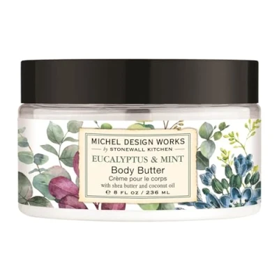 Image of Michel Design Works Shea Butter Body Cream Eucalyptus &amp; Mint 236ml