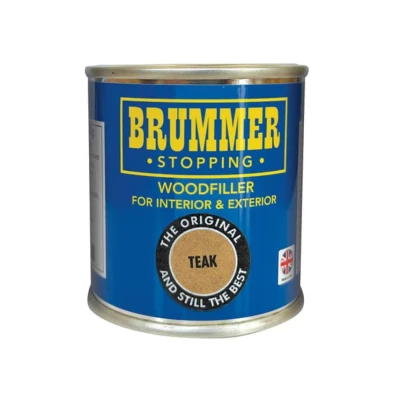 Image of Brummer Wood Filler Teak 700g