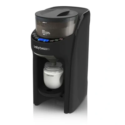 Image of Baby Brezza Formula Pro Advanced Black Instant and Automatic Bottle Maker Mix Heat at The Push of a Button