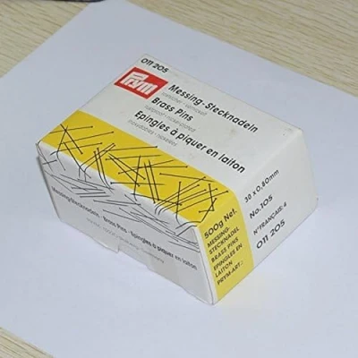 Image of Prym Straight Pins, Brass, Silver, 30 x 0,8mm