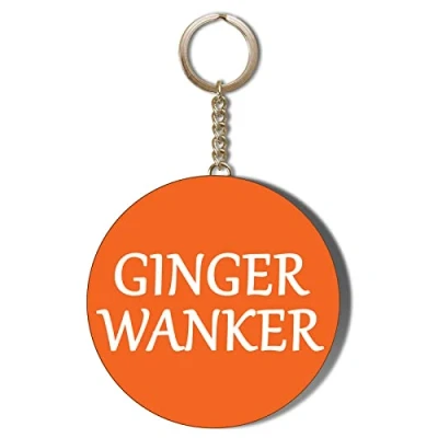 Image of Gift Insanity GINGER WANKER 58mm LONG CHAIN KEYRING