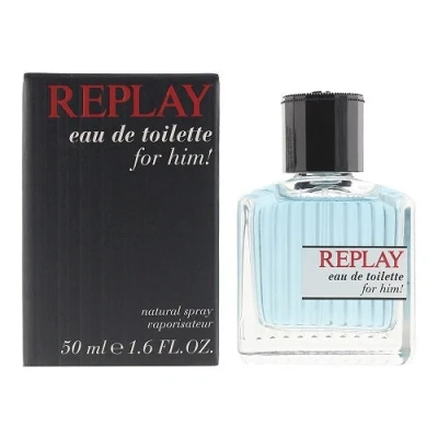Image of Replay For Him Eau de Toilette 50ml Spray