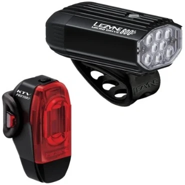 Image of Lezyne Micro Drive 800+ / KTV Pro+ Light Set