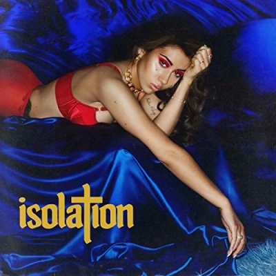 Image of Kali Uchis Isolation Blue vinyl EX 2018 UK LP V3195