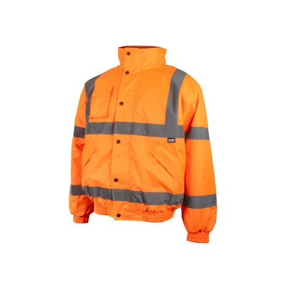Image of Scan SCAHVBJLO Hi Vis Bomber Jacket Orange L (44in)