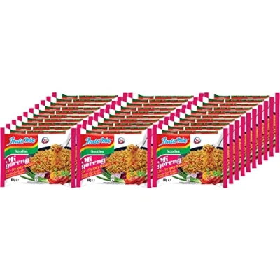 Image of Indomie Instant Fried Noodles Spicy/Hot for 1 Case (30)